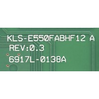 LED DRIVER PARA TV LG / NUMERO DE PARTE 6917L-0138A / KLS-E550FABHF12 A / PANEL LD550EUD(UF)(B1) / MODELO 55WS50BS-BL.AUSJLH	